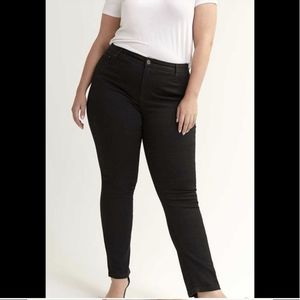 Pennington d/C Black Curvy Fit Straight Leg Jeans size 22 plus